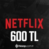 600 TL Netflix Hediye Kartı