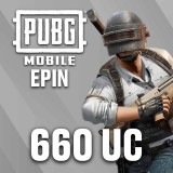 PUBG Mobile 660 UC Epin