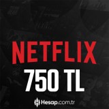 750 TL Netflix Hediye Kartı