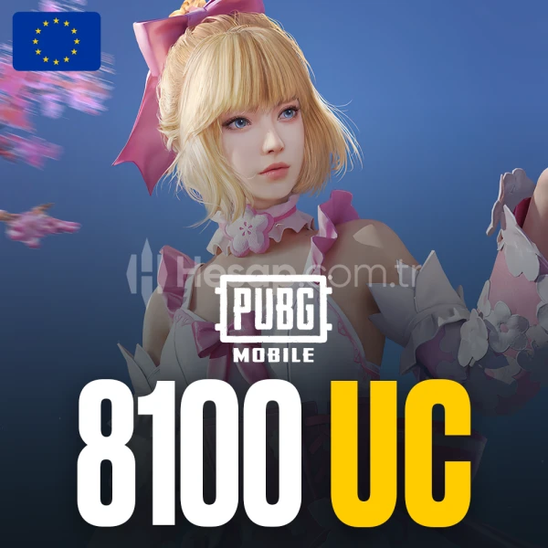 PUBG Mobile 8100 UC