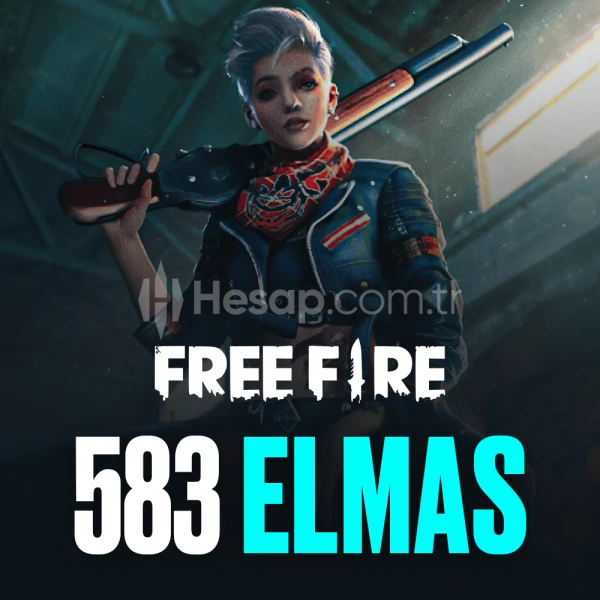 Free Fire 583 Elmas