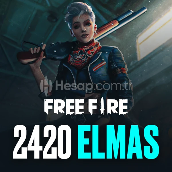 Free Fire 2420 Elmas
