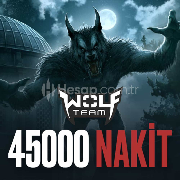 Wolfteam 45000 Nakit / 100000 Joy Para