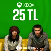 Xbox 25 TL Hediye Kartı