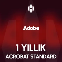 Adobe Acrobat Standard 1 Yıllık Dijital Lisans