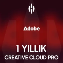 Adobe Creative Cloud Pro 1 Yıllık Dijital Lisans