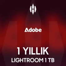 Adobe Lightroom 1 TB 1 Yıllık Dijital Lisans
