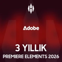 Adobe Premiere Elements 2026 3 Yıllık Dijital Lisans