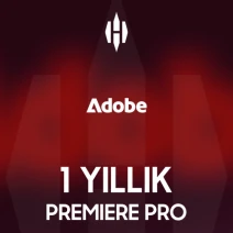 Adobe Premiere Pro 1 Yıllık Dijital Lisans