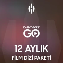D-Smart GO 12 Aylık Üyelik (Film Dizi Paketi)