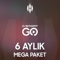 D-Smart GO 6 Aylık Üyelik (Mega Paket)