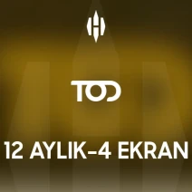 TOD TV Süper Lig Paketi 12 Ay (4 Ekran)
