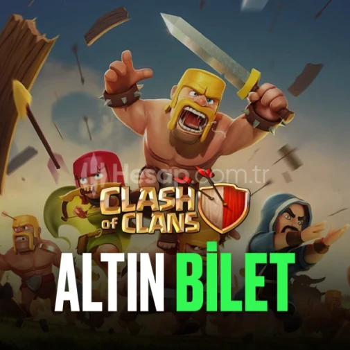 Clash Of Clans Altın Bilet
