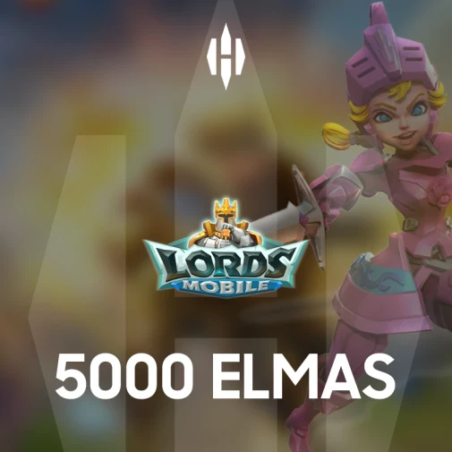 Lords Mobile 5000 Elmas