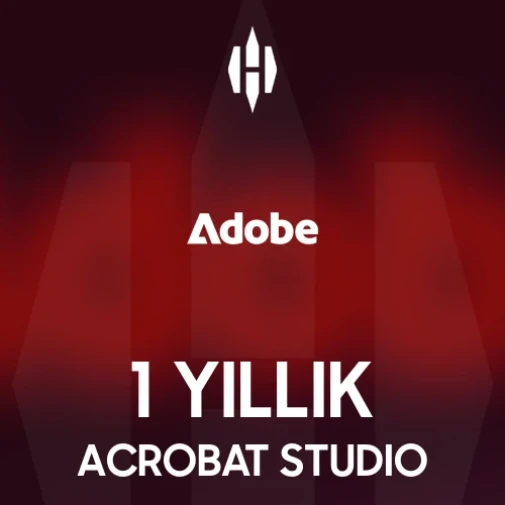 Adobe Acrobat Studio 1 Yıllık Dijital Lisans