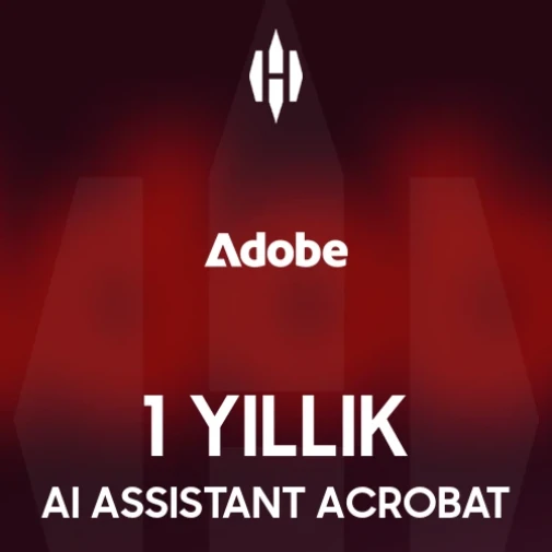 Adobe AI Assistant for Acrobat 1 Yıllık Dijital Lisans