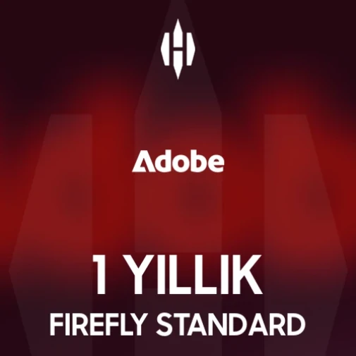 Adobe Firefly Standard 1 Yıllık Dijital Lisans