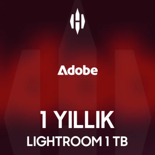 Adobe Lightroom 1 TB 1 Yıllık Dijital Lisans