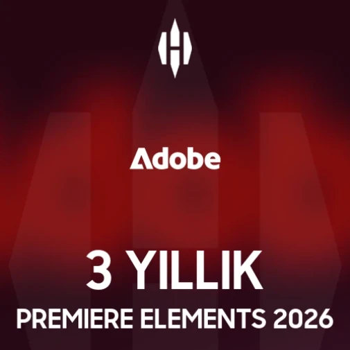 Adobe Premiere Elements 2026 3 Yıllık Dijital Lisans