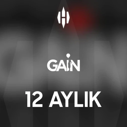 Gain 12 Aylık Abonelik