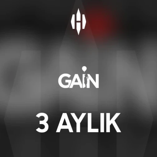 Gain 3 Aylık Abonelik