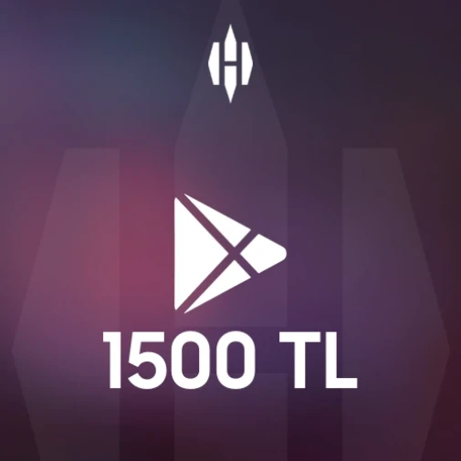 Google Play 1500 TL Hediye Kartı