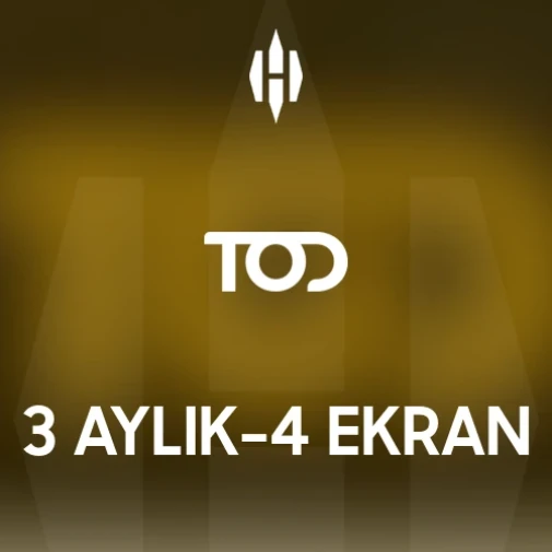 TOD TV Süper Lig Paketi 3 Ay (4 Ekran)