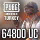 PUBG Mobile 64800 UC
