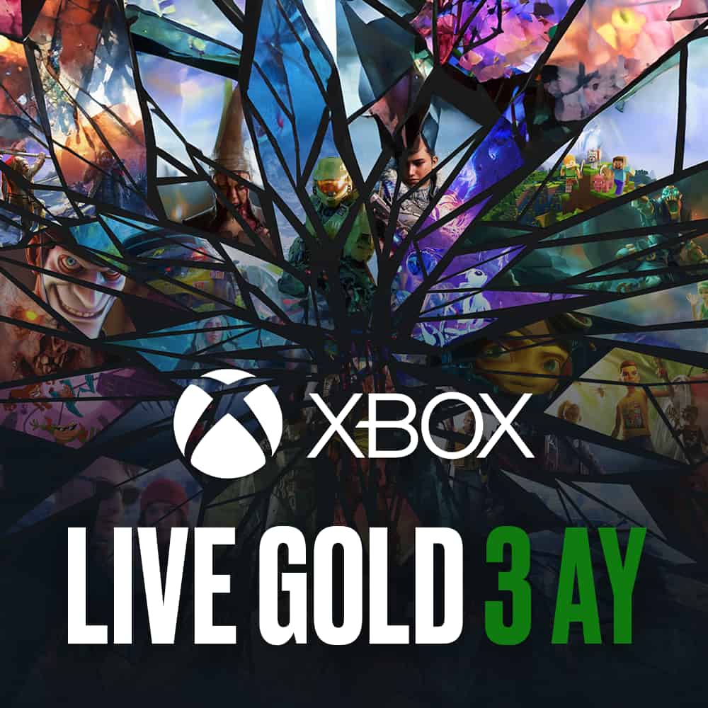 Xbox Live Gold 3 Aylık (Konsol)